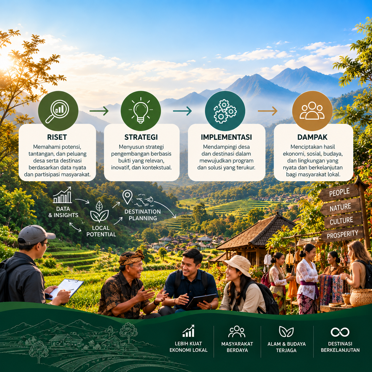 GODEVI village tourism community in Bali