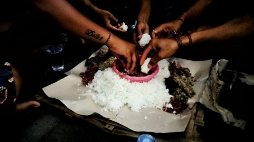 "MEGIBUNG" Taste the Local Bali Gastronomy