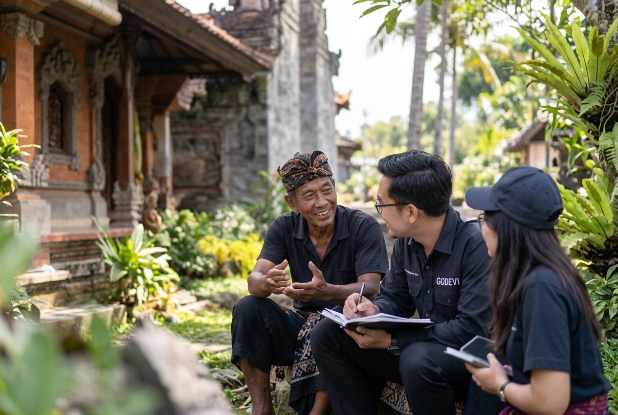 GODEVI authentic Balinese village 1